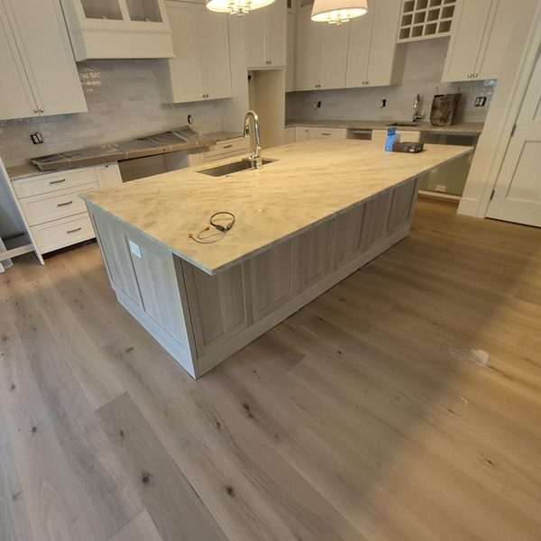 7.5" x 5/8" European White Oak Honey Prefinished Engineered Hardwood Flooring